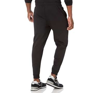 Amazon Essentials Men's Fleece Jogger Pant, Black, X-Small