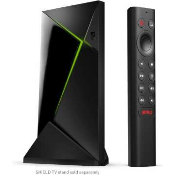 NVIDIA SHIELD Android TV Pro: 4K HDR Streaming, Gaming & Smart Tech