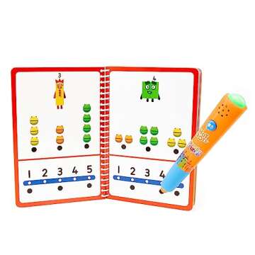 Educational Insights Hot Dots Numberblocks Workbook Numbers 1-10 with Interactive Pen, 75+ Activities, Gift for Kids Ages 4+