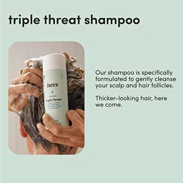 Hers Triple Threat Shampoo & Conditioner Set