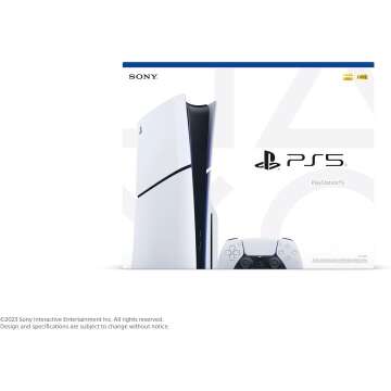 PlayStation 5 Slim Disc Edition Console for Gamers