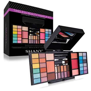 SHANY Timeless Beauty Makeup Kit - 36 Eye Shadow colors, 6 Blushes, Mini Mascara, and Applicators