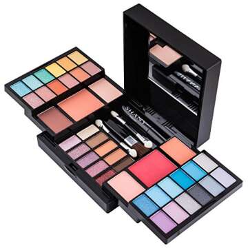 SHANY Timeless Beauty Makeup Kit - 36 Eye Shadow colors, 6 Blushes, Mini Mascara, and Applicators