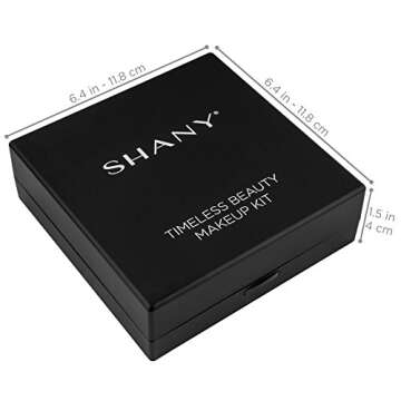 SHANY Timeless Beauty Makeup Kit - 36 Eye Shadow colors, 6 Blushes, Mini Mascara, and Applicators