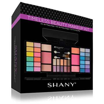 SHANY Timeless Beauty Makeup Kit - 36 Eye Shadow colors, 6 Blushes, Mini Mascara, and Applicators