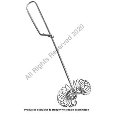 Ludwig Scandinavian-Type Whipper Small Whisk Mixer (Mini Whipper) 100% Made in the USA