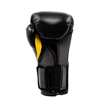 Everlast Pro Style Elite Exercise Workout Training Boxing Gloves for Sparring, Heavy Bag and Mitt Work, Size 14 Ounces, Black