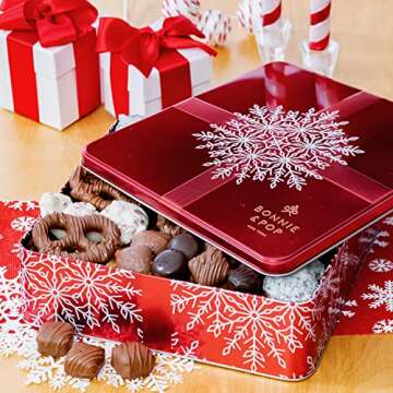 Holiday Chocolate Gift Basket - 2 lbs of Sweets