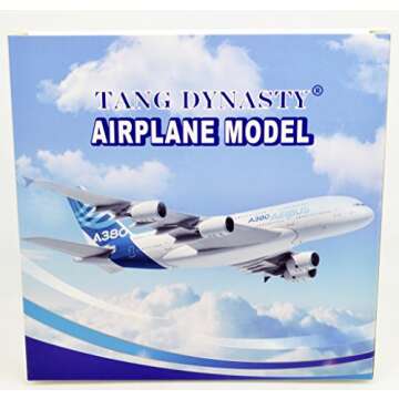 TANG DYNASTY(TM 1:400 16cm B747-400 VA Metal Airplane Model Plane Toy Plane Model