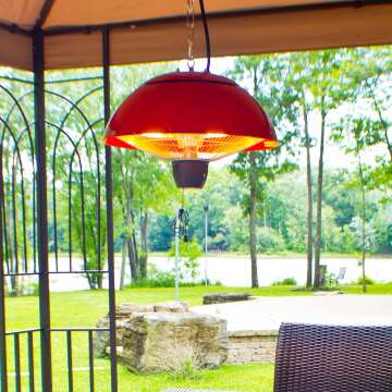 Energ+ Infrared Outdoor Hanging Heater - Red