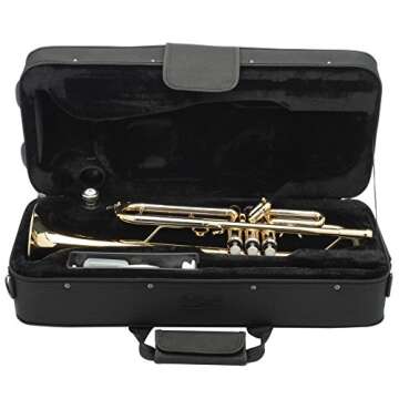 Jean Paul TR-330 Student Bb Trumpet - Brass Lacquered