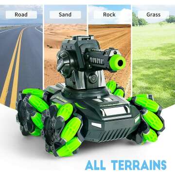 Vertoy RC Tank Car Toys