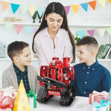 5-in-1 STEM Car & Robot Building Set for Kids