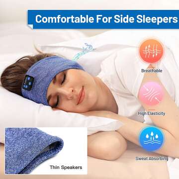 Perytong Sleep Headphones - Wireless Comfort for Sleep