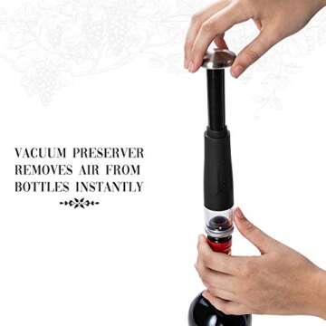 Ivation Wine Gift Set with Electric Opener & More