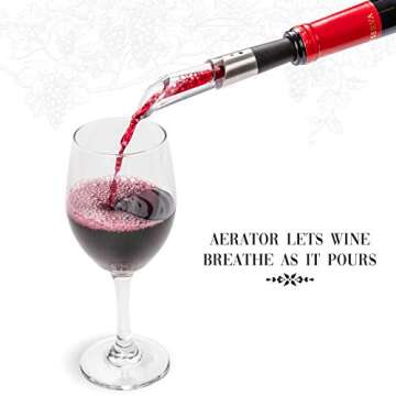 Ivation Wine Gift Set with Electric Opener & More