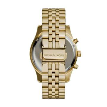 Michael Kors Lexington Chronograph Gold-Tone Stainless Steel Men's Watch (Model: MK8286)