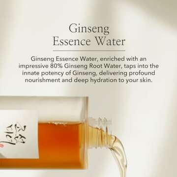 Beauty of Joseon Ginseng Essence Water Hydrating Face Toner for Dry, Dull Skin. Korean Moisturizing Skin Care for Men and Women 150ml, 5 fl.oz