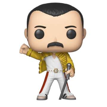 Funko 33732 Pop Rocks: QueenFreddy Mercury Wembley 1986, Multicolor