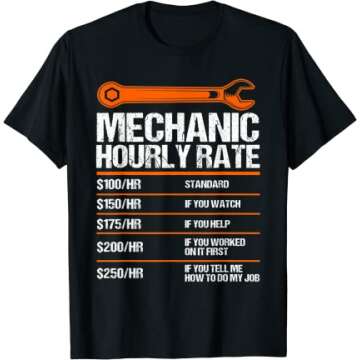 Funny Mechanic T-Shirt