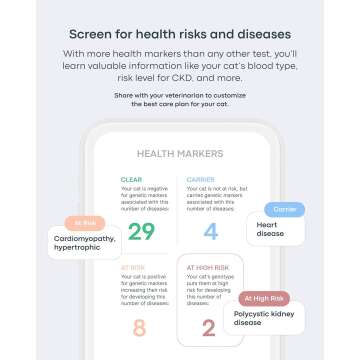 Basepaws Cat DNA Test Kit for Breed & Health Insights