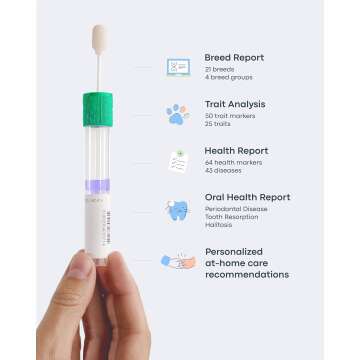 Basepaws Cat DNA Test Kit for Breed & Health Insights