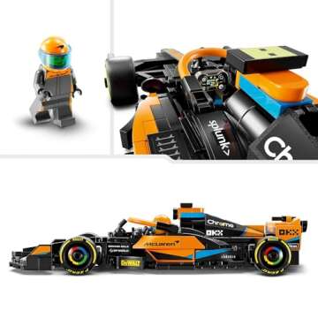 LEGO Technic & Speed Champions McLaren Racing Pack Building Toys Set - Race Cars Toys for Kids, Boys & Girls, Ages 9+ - Gift Ideas for Birthdays - 66792