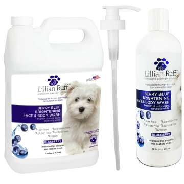 Tear Free Blueberry Shampoo for Dogs & Cats