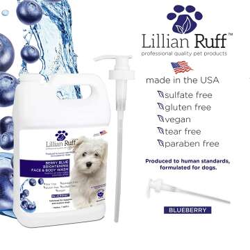 Tear Free Blueberry Shampoo for Dogs & Cats