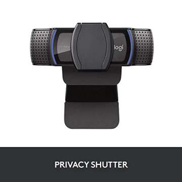 Logitech C920S Pro HD Webcam - Renewed Quality