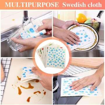 Swedish Fruit Dishcloths