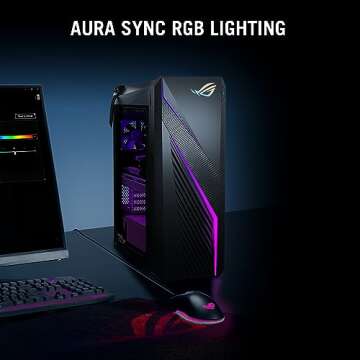 ASUS ROG G16CH Gaming Desktop – Intel i7, RTX 4060Ti