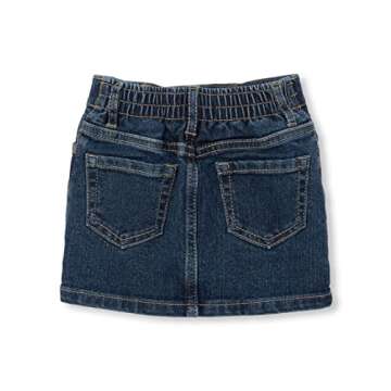 Toddler Denim Skort for Girls - China Blue 4T