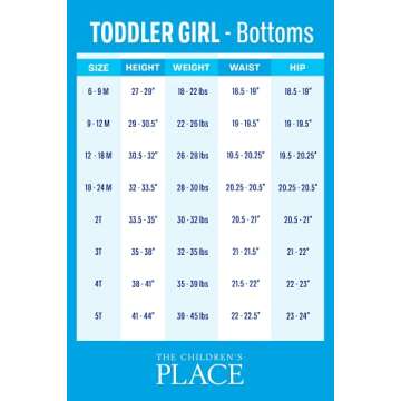 Toddler Denim Skort for Girls - China Blue 4T