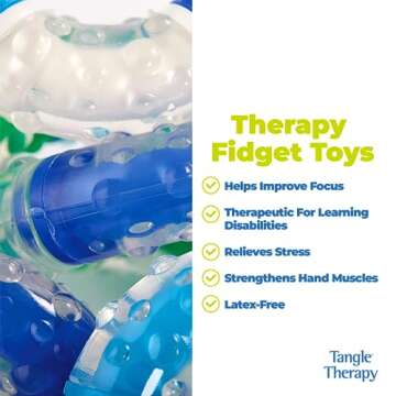 Tangle® Therapy Relax Fidget Toy for Focus & Calm