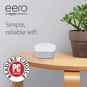 Amazon eero Mesh WiFi Router for Reliable Internet