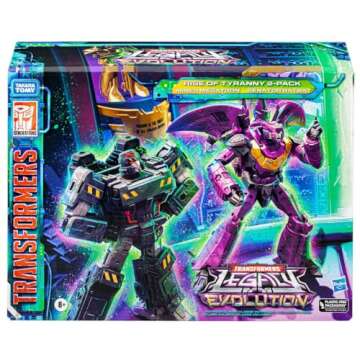 Transformers Toys Legacy Evolution Miner Megatron & Senator Ratbat Rise of Tyranny 2-Pack, 7-inch, Action Figures for Boys and Girls Ages 8 and Up (Amazon Exclusive)