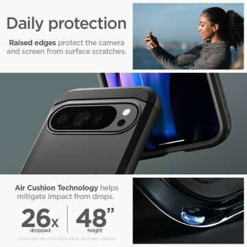 Spigen Tough Armor Case for Pixel 9 Pro XL - Black