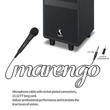 Marengo Cardioid Dynamic Vocal Microphone 13ft Cable