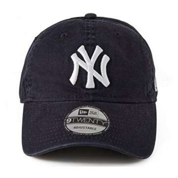 New Era New York Yankees Core Classic 9Twenty Adjustable Hat Navy/White Size One Size