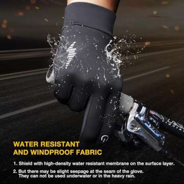 SIMARI Winter Gloves - Touch Screen & Thermal Warmth