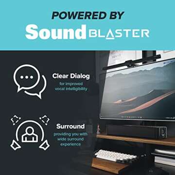 Creative Stage SE Soundbar with USB and Bluetooth 5.3