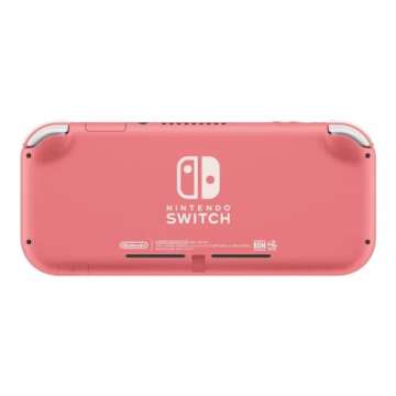 Nintendo Switch Lite - Coral Color - Portable Gaming Console (Renewed)