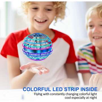 Flying Orb Ball: Cosmic Drone for Kids & Teens