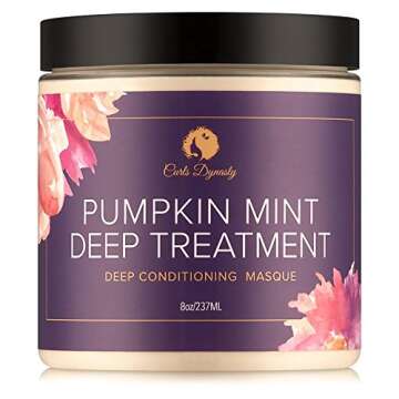 Curls Dynasty Pumpkin Mint Deep Treatment Masque (8 oz.)