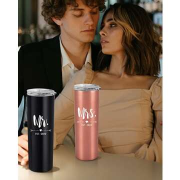 Engagement Anniversary Stainless Steel Tumbler