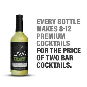 LAVA Spicy Jalapeño Margarita Mix - 1 Liter