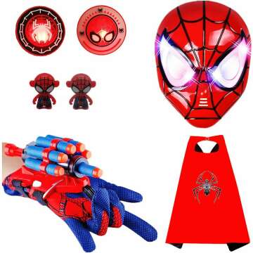 Fun Super Hero Toys and LED Masks for Kids