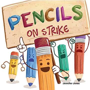 On Strike Box Set, Books 1-8: Pencils on Strike, Swings on Strike, Chairs on Strike, Glues On Strike, Crayons on Strike, Scissors on Strike, Erasers on Strike, Rulers on Strike