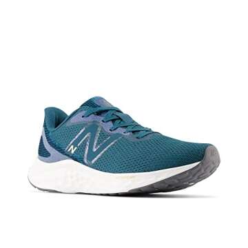 New Balance Women's Fresh Foam Arishi V4 Running Shoe, Deep Ocean/Sea Salt, 5